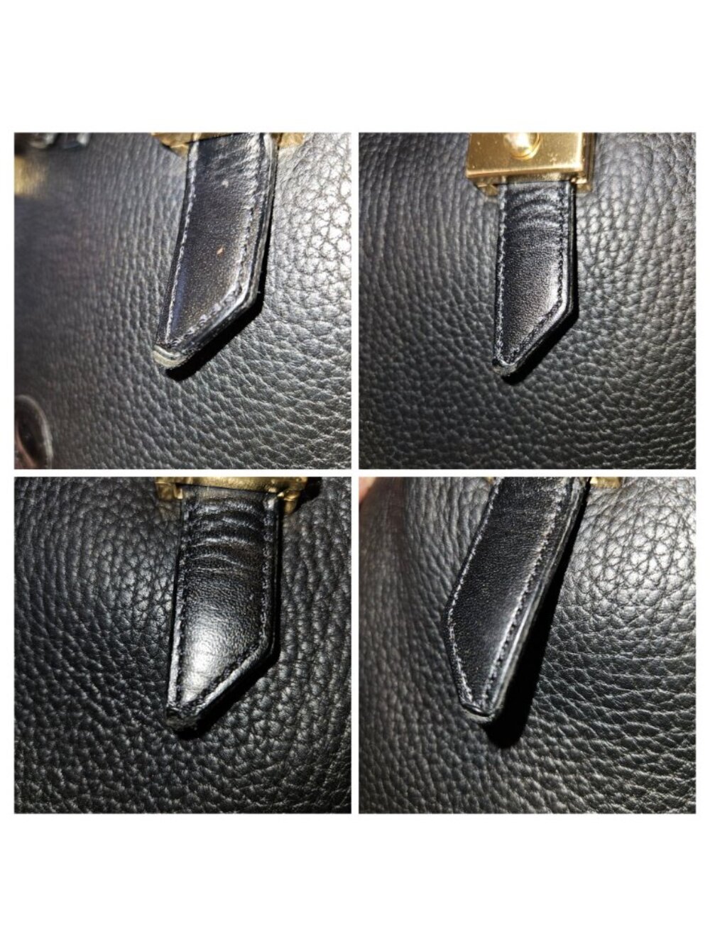 Dooney & Bourke Vtg. All Weather Leather Dome Metro Satchel Shoulder Bag - USA - Picture 11 of 16